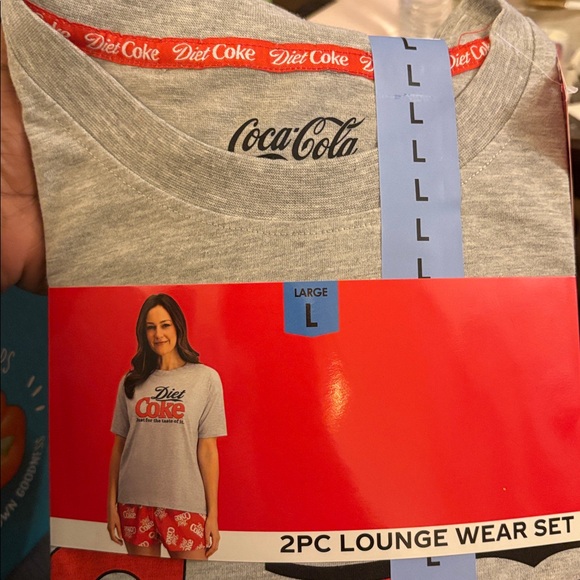 Coca-Cola 2-Piece Shirt and Boxer Pajama Set - Picture 2 of 7